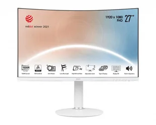 MSI 27" Modern MD271CPW  - Monitory - miniaturka - grafika 1