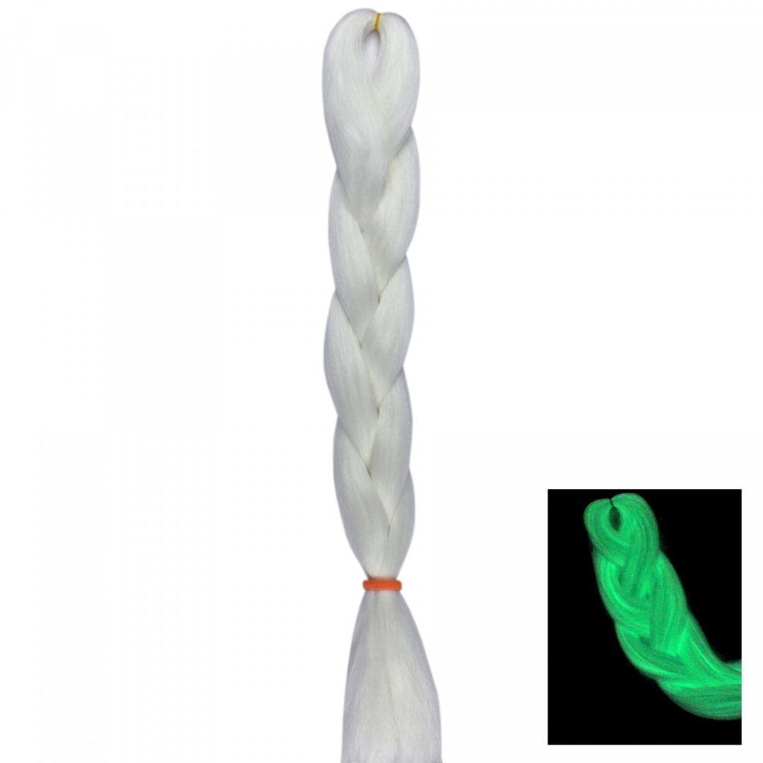 WŁOSY SYNTETYCZNE ŚWIECĄCE W CIEMNOŚCI - GA1