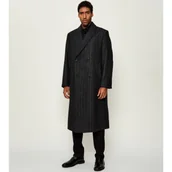 Płaszcze męskie - HUGO Wełniany płaszcz Menci2541 - miniaturka - grafika 1