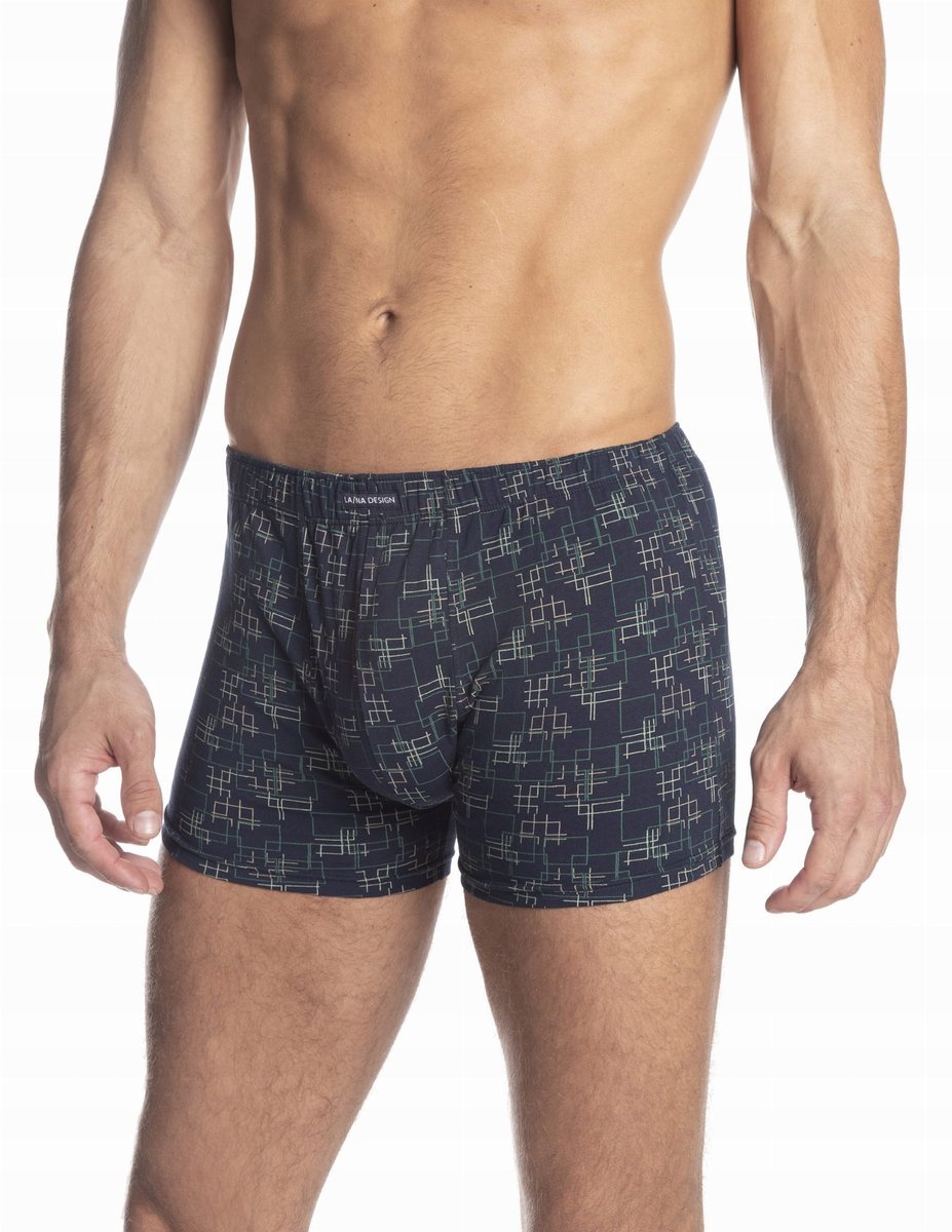 LAMA Bokserki męskie GRANATOWE r. M