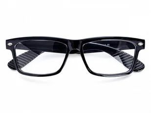 Okulary męskie do komputera z filtrem Antyrefleks zerówki XL-271A czarne - Okulary korekcyjne, oprawki, szkła - miniaturka - grafika 1