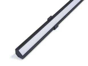 Oprawa podszafkowa narożna LED - lampa kuchenna - Maja 12W 100cm - Czarna - Biały neutralny (4500K) - Oprawy, klosze i abażury - miniaturka - grafika 1