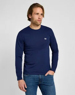 Męska koszulka t-shirt Lee LS PATCH LOGO TEE XXL - Koszule męskie - miniaturka - grafika 1