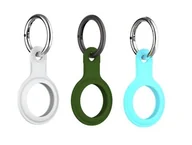 Akcesoria do smartwatchy - Zestaw 3 sztuki ETUI CASE do APPLE AIRTAG ! Brelok do kluczy - miniaturka - grafika 1