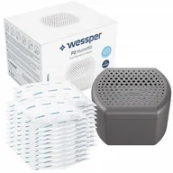 Domowe osuszacze powietrza - POCHŁANIACZ WILGOCI Z 20 WKŁADAMI 250g OSUSZACZ POWIETRZA SZARY - miniaturka - grafika 1