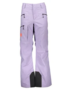 Helly Hansen Spodnie narciarskie "Powderqueen" w kolorze fioletowym - Spodnie narciarskie - miniaturka - grafika 1