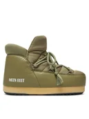 Śniegowce damskie - Moon Boot Śniegowce Evx Pumps Nylon 80D1470020 Khaki - miniaturka - grafika 1