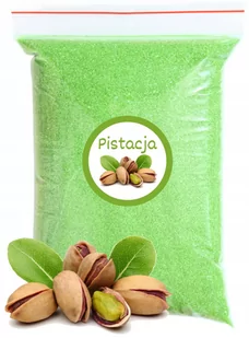 Cukier Do Waty Cukrowej Pistacja 1kg Pistacjowy Zielony Kolorowy Suchy - Cukier i słodziki - miniaturka - grafika 1