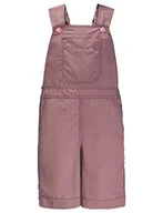 Spodenki damskie - Jack Wolfskin Dziewczęcy kombinezon Villi K szorty, popielaty Mauve, 128, Ash Mauve, 128 cm - miniaturka - grafika 1