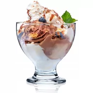 Miski i półmiski - Szklany Pucharek Do Lodów Deserów 450ml 1szt - miniaturka - grafika 1