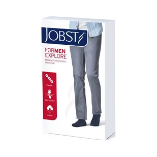 JOBST FORMEN EXPLORE podkolanówki uciskowe CCL1 granatowy, rozmiar 2 ZP -> Wysyłka 8,90 - odbiór w Żabce - Bielizna lecznicza - miniaturka - grafika 1