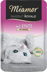 MIAMOR Ragout Royale - kaczka w sosie saszetka 100g - Mokra karma dla kotów - miniaturka - grafika 1