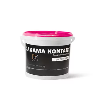 DS Grunt stabilizujący z piaskiem kwarcowym DS - DAKAMA KONTAKT - Grunty do ścian - miniaturka - grafika 1