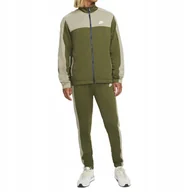 Dresy męskie - Komplet Dresowy Nike Męski Zielony DM6843-326 r. M - miniaturka - grafika 1