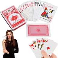 Gry karciane - Karty Do Gry W Pokera Talia Kart Powlekane 54 Szt - miniaturka - grafika 1