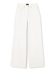 VERO MODA Vmkathy SHR Wide CLR TLL dżinsy damskie, Snow White, 30W / 34L - Spodnie damskie - miniaturka - grafika 1
