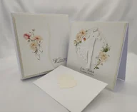 Kartki okolicznościowe i zaproszenia - Kartka ślubna z pudełkiem i kopertą, W28C - miniaturka - grafika 1