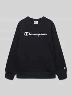 Bluza z nadrukiem z logo - Swetry dla chłopców - miniaturka - grafika 1