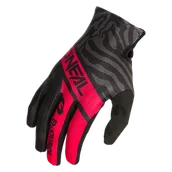 Rękawice motocyklowe - Rękawice Cross O'Neal Matrix Voltage Dziecięce Czarny/CzerwonyXL - miniaturka - grafika 1