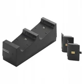 Kontrolery - Snakebyte Snakebyte Podwójna ładowarka Twin Charge: SX do kontrolerów Xbox Series X Czarna KSLSNKKAC0016 - miniaturka - grafika 1