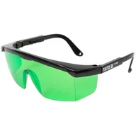 Okulary ochronne - YATO OKULARY ZIELONE DO PRACY Z LASEREM - miniaturka - grafika 1