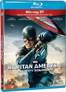 Kapitan Ameryka: Zimowy żołnierz 3D - Fantasy Blu-Ray - miniaturka - grafika 1
