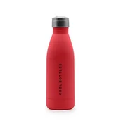 Zestawy naczyń dla dzieci - Cool Bottles Butelka termiczna 350 ml Triple cool Vivid Red - miniaturka - grafika 1