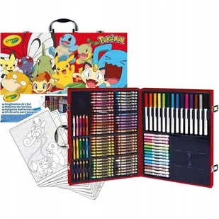 Zestaw plastyczny Pokemon Crayola 155 szt. - Masy plastyczne - miniaturka - grafika 1