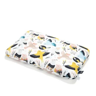 LA MILLOU PODUSZKA DO SPANIA BAMBOO - L - 40x60cm - CUTE BIRDS VIVID - Kołdry i poduszki dla dzieci - miniaturka - grafika 1
