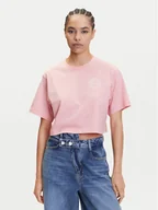 Koszulki i topy damskie - Ellesse T-Shirt Marcialla SGZ21801 Różowy Loose Fit - miniaturka - grafika 1