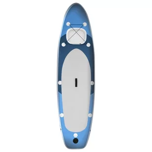 Nadmuchiwana deska SUP z akcesoriami, błękitna, 300x76x10 cm Lumarko! - Deski SUP i akcesoria - miniaturka - grafika 4
