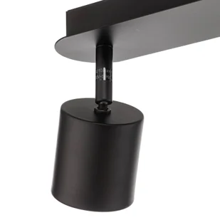 Spot sufitowy Modo w czerni, 3-punktowy - Lampy sufitowe - miniaturka - grafika 5