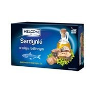 Sardynki w oleju słonecznikowym Helcom 125 g
