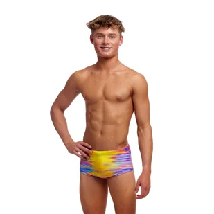 Bokserki pływackie dziecięce Funky Trunks Sidewinder Trunks - Kąpielówki dla chłopców - miniaturka - grafika 1