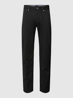 Spodnie męskie - Spodnie z dodatkiem wiskozy i 5 kieszeniami - grafika 1