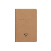 Zeszyty szkolne - Zeszyt Clairefontaine Flying Spirit A6, linie, brązowy - miniaturka - grafika 1