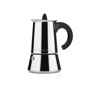 Barazzoni dzbanek do kawy Cafetire, ze stali nierdzewnej, 4 kubki, szary, 10 x 13.1 x 17.5 cm 830008004 - Zaparzacze i kawiarki - miniaturka - grafika 2