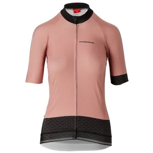Koszulka rowerowa KROSS Flow Lady 2.0 ( M) Różowo-czarny - Koszulki rowerowe - miniaturka - grafika 1
