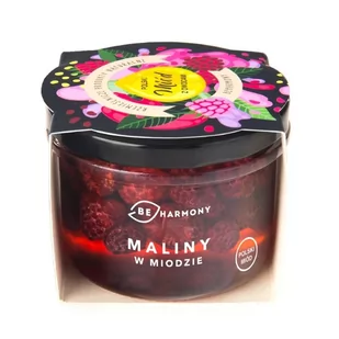 Maliny w miodzie akacjowym BEHARMONY 230g - Miód - miniaturka - grafika 1