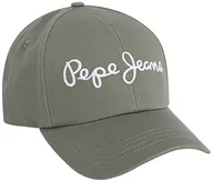 Czapki męskie - Pepe Jeans Czapka męska Wally, Zielony (Harvard Khaki), Rozmiar uniwersalny - miniaturka - grafika 1