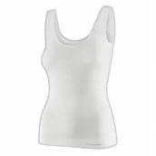 Koszulki i topy damskie - TA1059W Koszulka damska bez rękawów COMFORT MERINO kremowy S - miniaturka - grafika 1