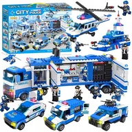 Klocki - 8w1 MEGA DUŻY Zestaw Klocki SWAT Konstrukcyjne Dla Dzieci 1122 Sztuk DUŻE - miniaturka - grafika 1