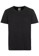 Koszulki męskie - camel active Męski t-shirt 409740/9T07, asfalt, M, asfaltowy, M - miniaturka - grafika 1