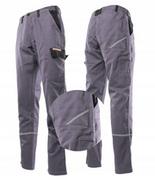Odzież robocza - Spodnie Robocze Ochronne Bawełna 100% Mocne - miniaturka - grafika 1
