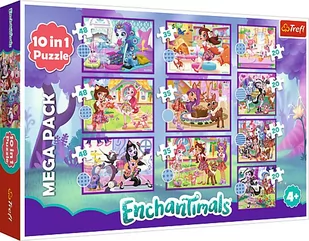 Puzzle 10w1 Urocze Enchantimals Trefl - Puzzle - miniaturka - grafika 1