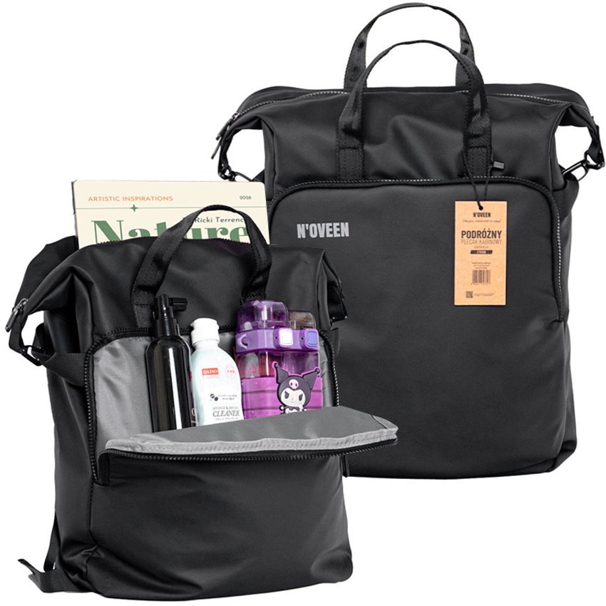 TORBA PLECAK PODRÓŻNY KABINOWY BAGAŻ PODRĘCZNY DO SAMOLOTU WODOODOPORNY