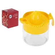 Pozostałe akcesoria kuchenne - Wyciskacz do cytrusów Wyspa Okazji żółto-przezroczysty - miniaturka - grafika 1