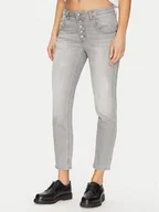 Spodnie damskie - Please Jeansy P1YMCT5W8S Szary Regular Fit - miniaturka - grafika 1