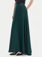 Spódnice - Rinascimento Spódnica trapezowa CFC0125080003 Zielony Regular Fit - miniaturka - grafika 1