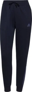 Spodnie damskie adidas Essentials 3-Stripes Pants granatowe H07806-L - Spodnie męskie - miniaturka - grafika 1